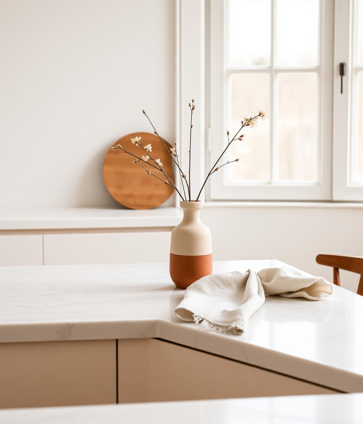 Minimalist kitchen still life